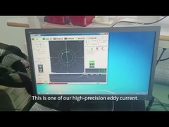 détecteur de défaut de courant tourbillon détecte le défaut de fissure au tambour d'un tuyau de cuivre fin