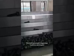 Éddy courant automatique non destructeur d'inspection en ligne des défauts internes de boulons vidéo