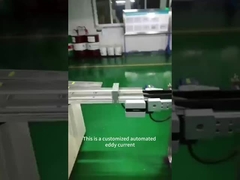 En ligne, inspection automatique non destructrice de la broche du piston par vidéo.