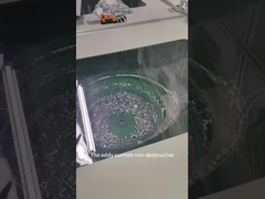 Détecteur de défauts de courant de tourbillon vidéo automatique de détection d'anneau magnétique