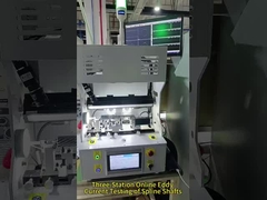 Épreuves en ligne de trois stations de courant de tourbillon des puits de fente