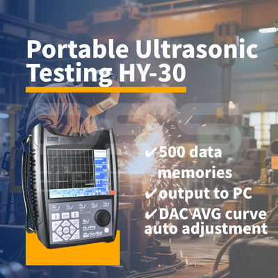 Détecteur de défauts ultrasonique portable pour le contrôle des soudures - Équipement CND HY-30