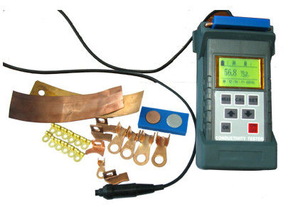 Un bon prix. 2 fréquences de fonctionnement commutables, compteur de conductivité du courant de tourbillon, matériaux de feuille d'essai et petits échantillons en ligne