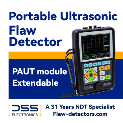 qualité Détecteur de défauts ultrasonores portable avec extensibilité du module PAUT | Inspection des soudures industrielles DSS-1020 usine